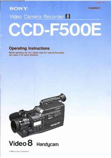 Grundig VS 8000 manual. Camera Instructions.